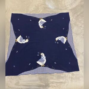 Vintage Goose Table Topper/Cloth
